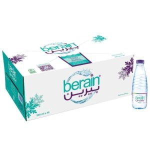 مياه بيرين 330 مل كرتون 40 عبوة - Berain Water 330ml 40 Bottles Carton مياه بيرين 330 مل كرتون 40 عبوة توصيل منازل - Berain Water 330ml Delivery