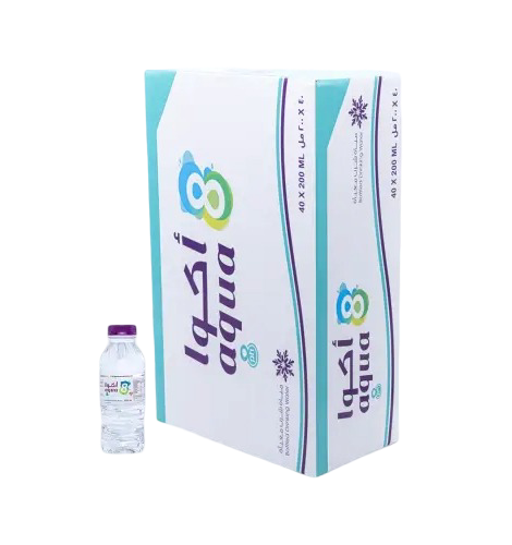 Aqua 8 Water Carton 200ml - 48 Bottles