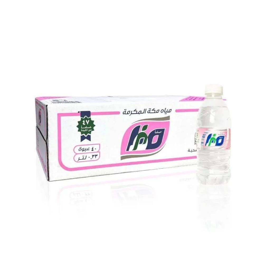 Safa Makkah Water Carton 330ml - 40 Bottles