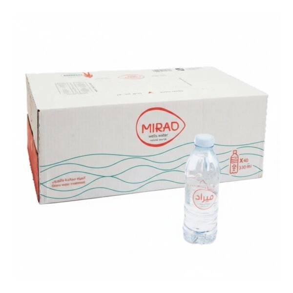753bcded-1be3-43c4-bd52-35d96a9be30c.jpeg Mirad Water Carton 330ml - 40 Bottles