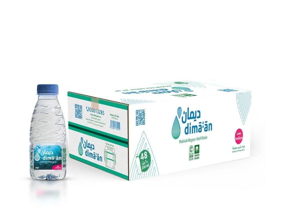 مياه دايمان DIMAAN - 200 مل -48 عبوة - الصورة 2