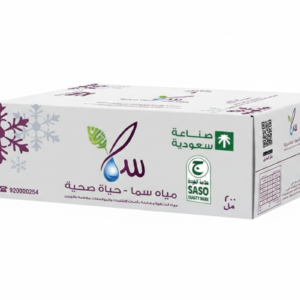 مياه سما 200 مل كرتون 48 عبوة توصيل للمنازل والمساجد | Sama Water 200ml 48 Bottles